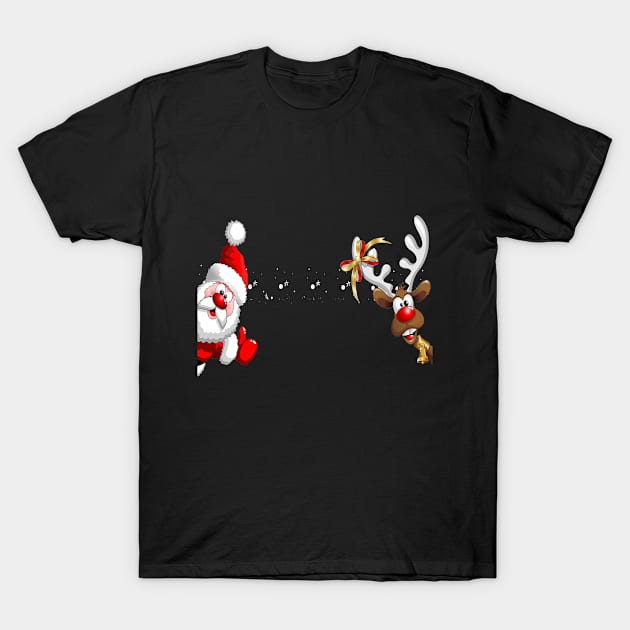 Christmas - Santa claus T-Shirt by momo1978